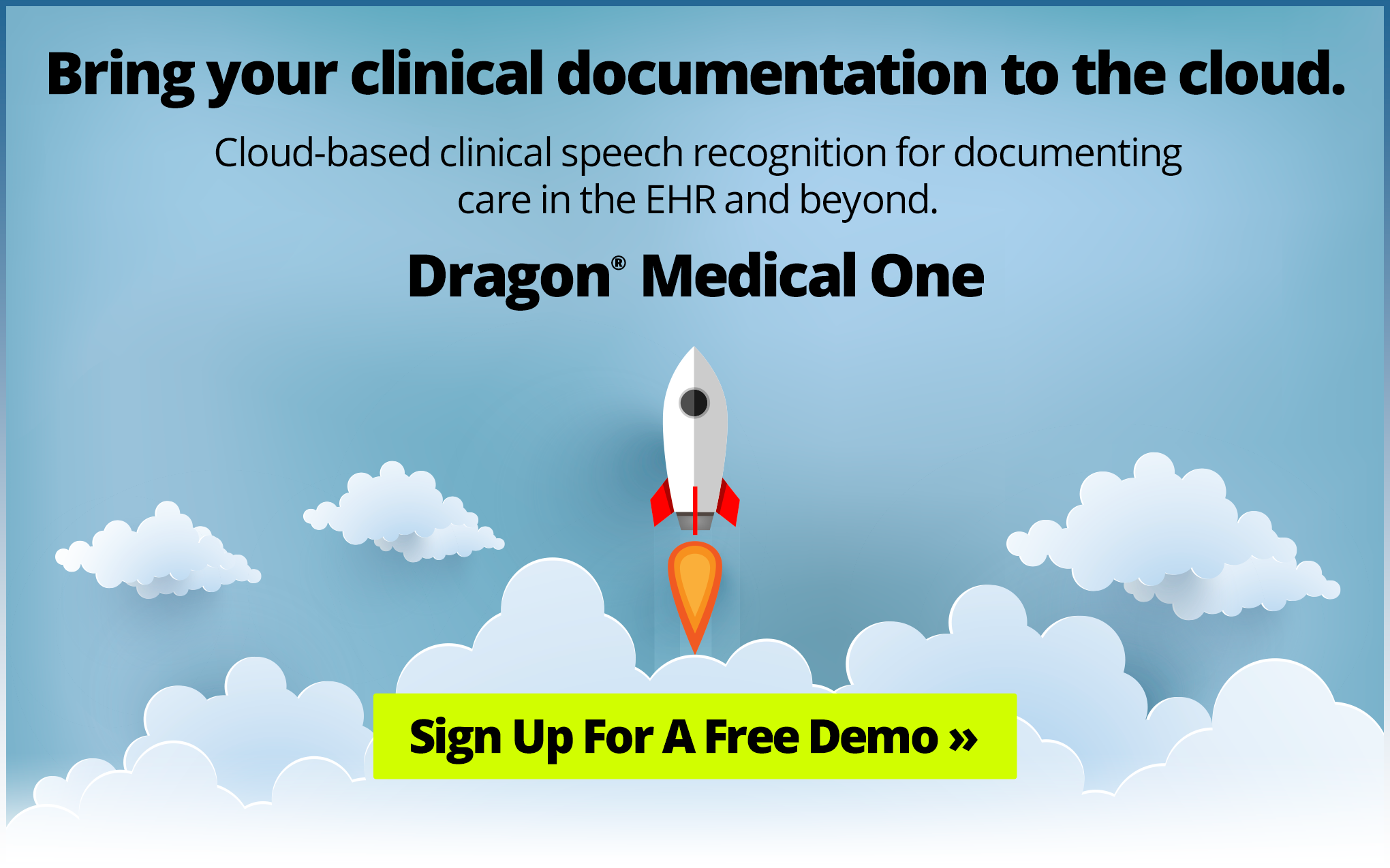 Bring your clinical documentation to the cloud. Dragon Medical One